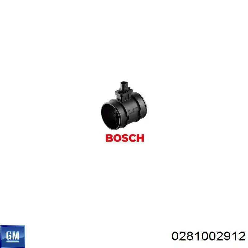 Compre 0281002912 General Motors Sensor de fluxo (consumo) de ar, medidor de consumo M.A.F. - (Mass Airflow)
