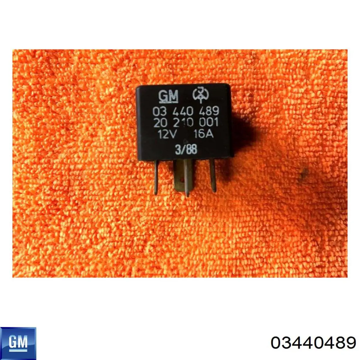 Compre 03440489 General Motors Relê de bomba de gasolina elétrica
