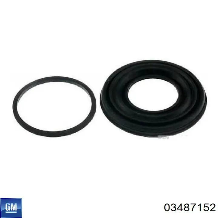 Kit de reparação de suporte do freio dianteiro 03487152 General Motors