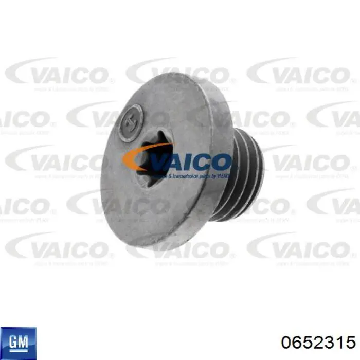 Compre 0652315 General Motors Tampão de panela de motor