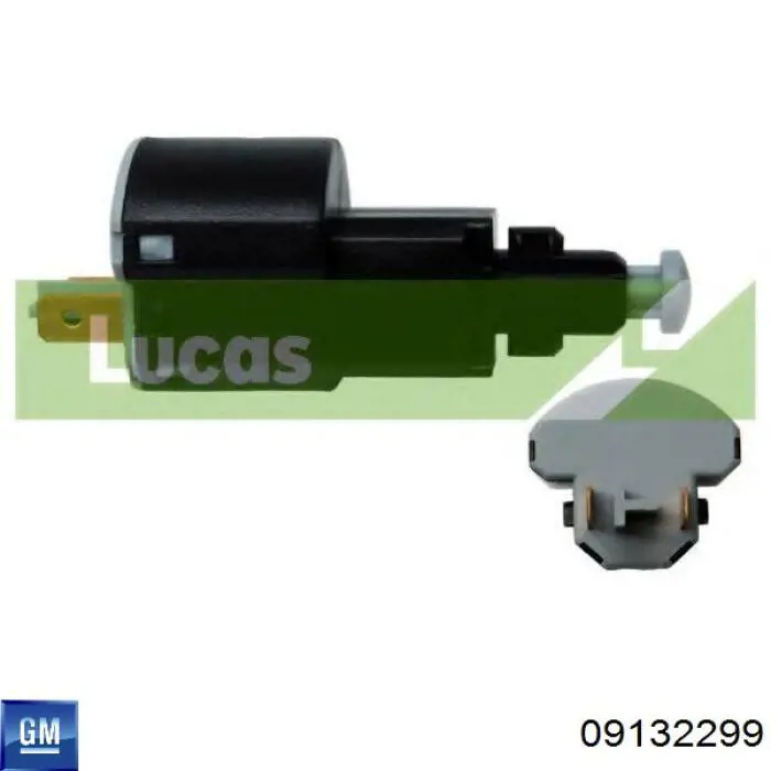 09132299 General Motors Sensor de ativação do sinal de parada