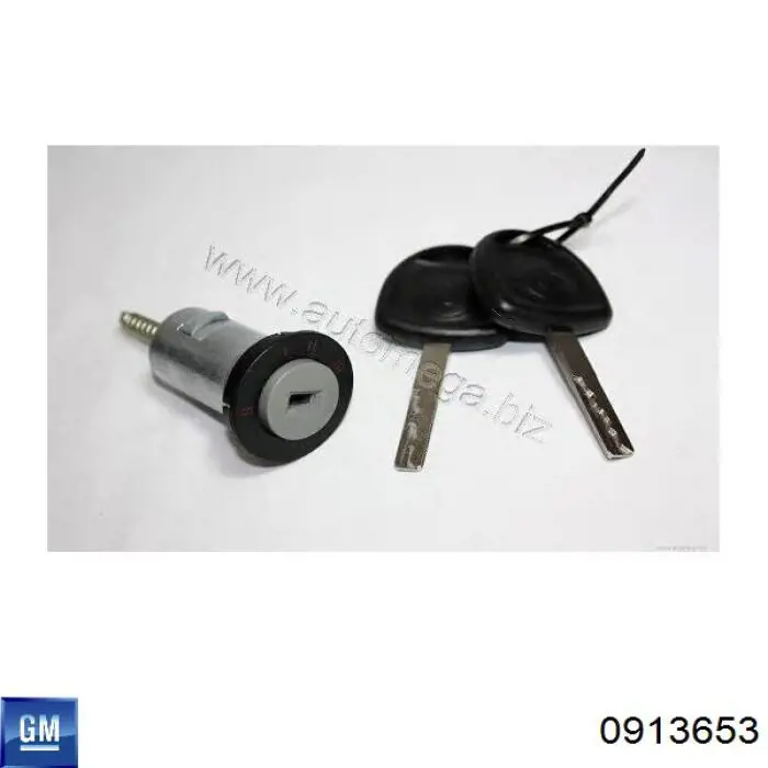 Trinco de fecho de ignição DE0913653 DECARO