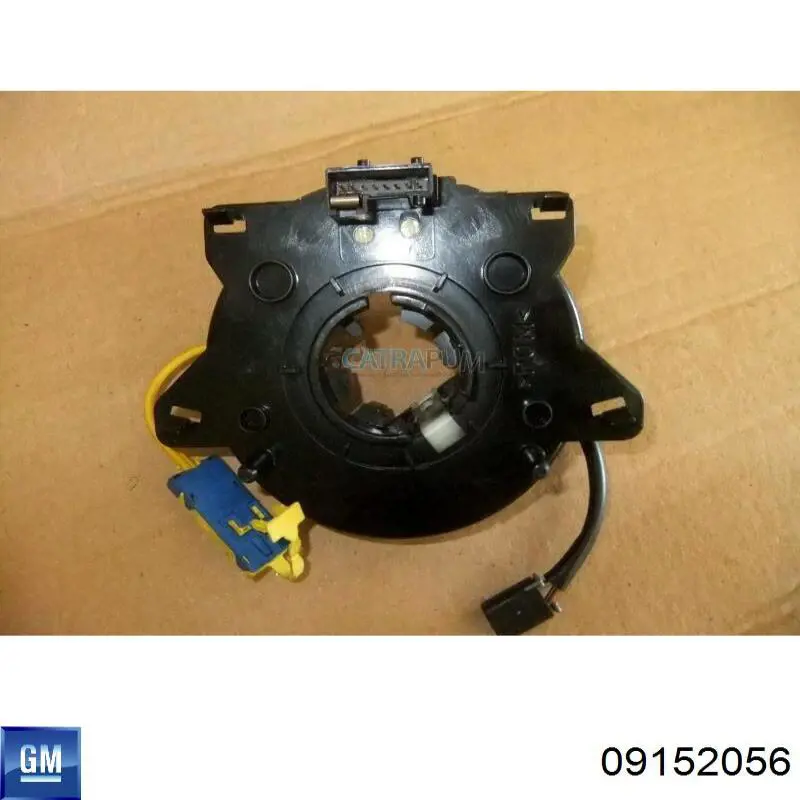Compre 09152056 General Motors Anel AIRBAG de contato, cabo plano do volante