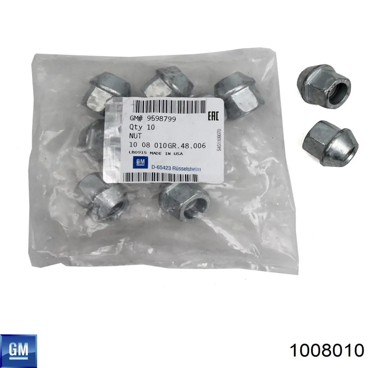 Compre 48821 Metalcaucho Porca de roda