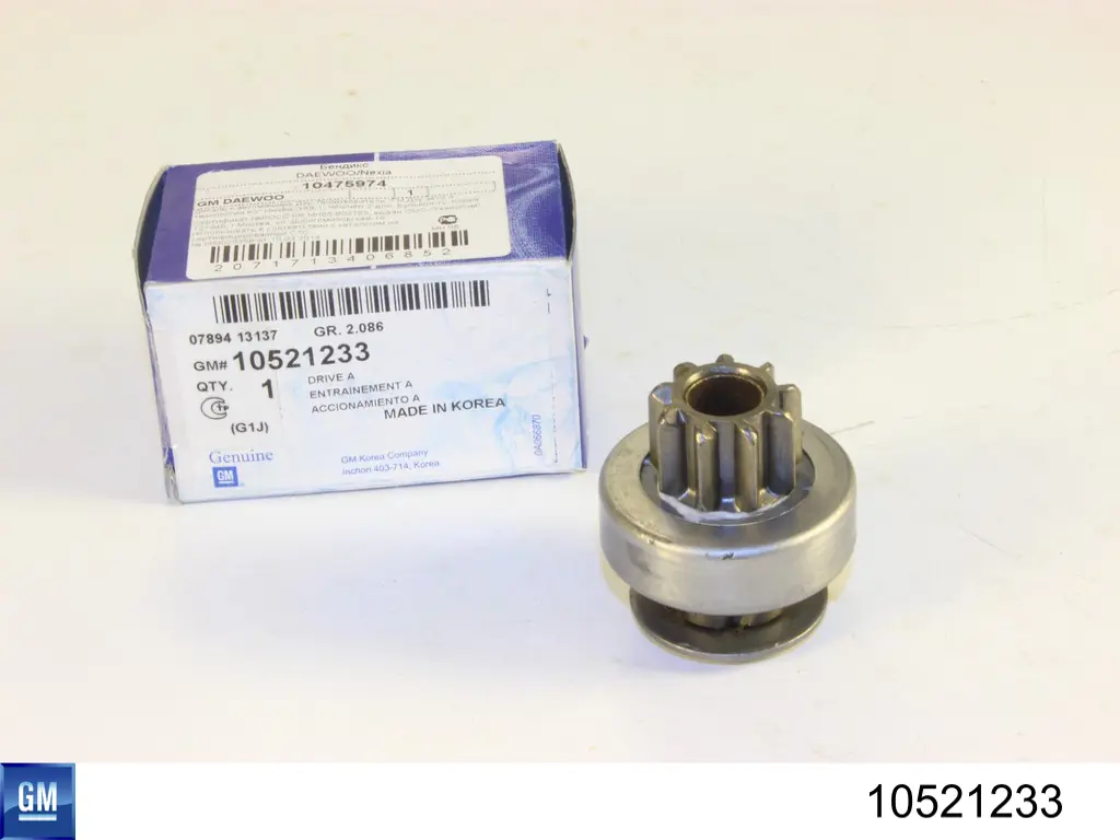 Roda-livre do motor de arranco General Motors 10521233 preço, a partir de 8,81 USD