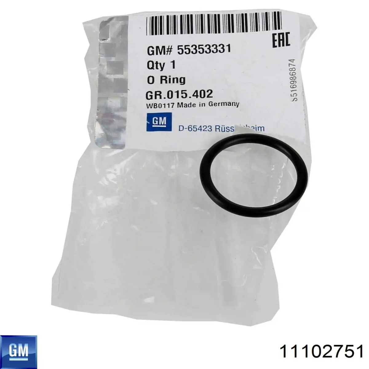 Porca de fixação de tubo de admissão do silenciador (de calças) General Motors 11102751 preço, a partir de 0,82 USD