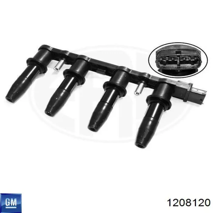 Bobina de ignição 1208120 General Motors