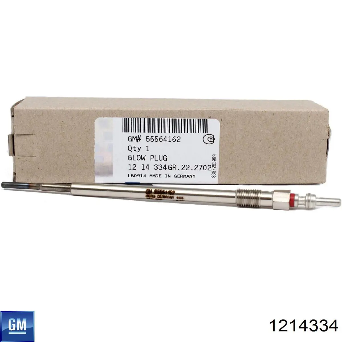 1214334 General Motors Vela de incandescência