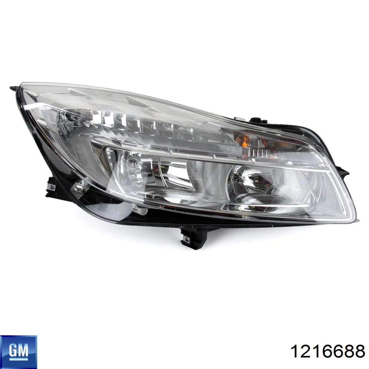 Luz direita 1216688 General Motors