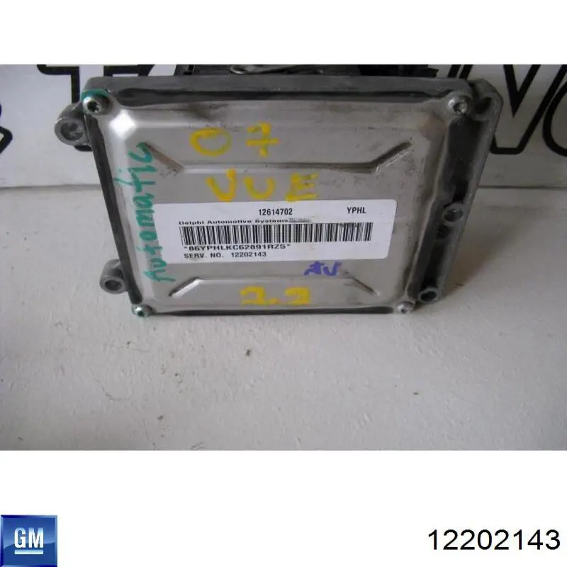 12202143 General Motors Módulo de direção (Centralina eletrônica) de motor