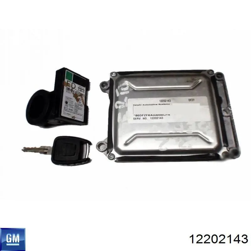 Módulo de direção (Centralina eletrônica) de motor General Motors 12202143