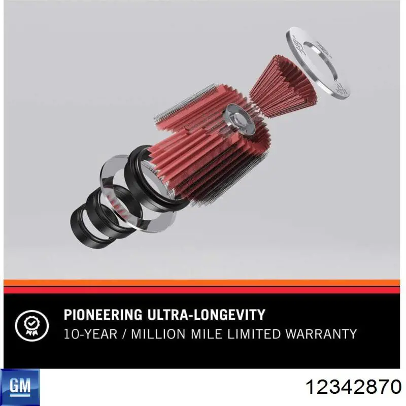 12342870 General Motors Filtro de ar