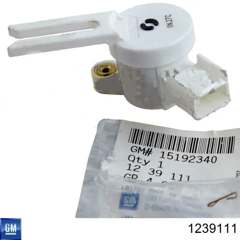 1239111 Opel Sensor de ativação do sinal de parada
