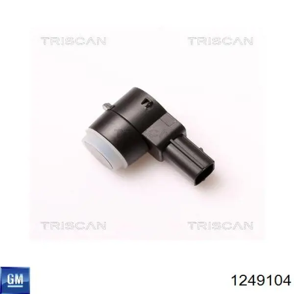 Sensor dianteiro de sinalização de estacionamento (sensor de estacionamento) K1EW63TZZAA Fiat/Alfa/Lancia