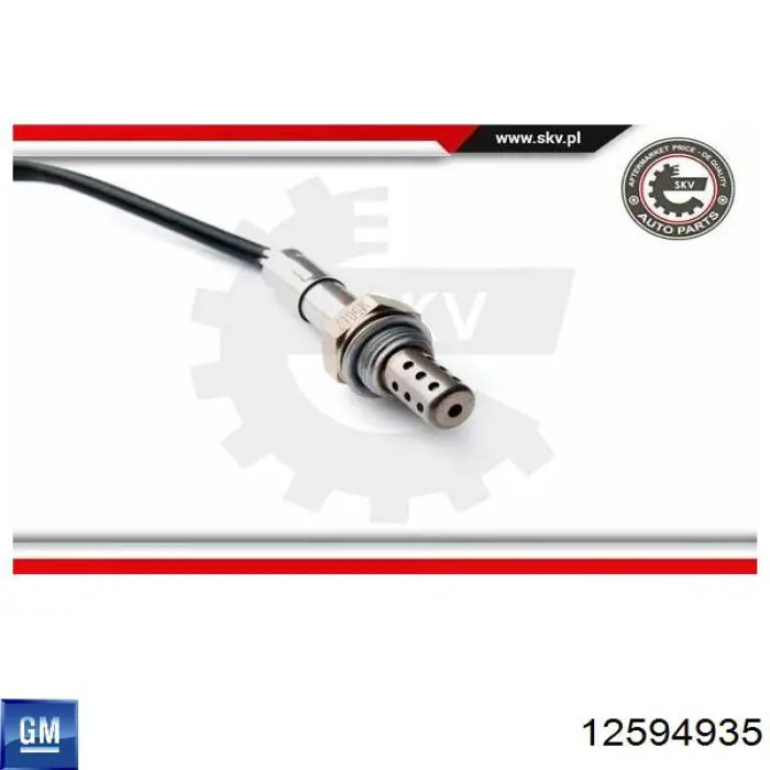 Compre 12594935 General Motors Sonda lambda, sensor de oxigênio até o catalisador