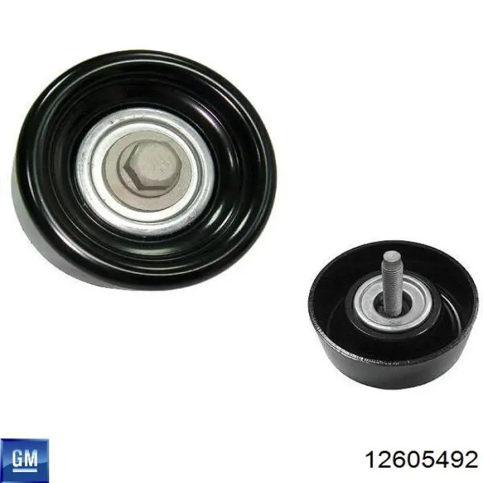 Compre 12605492 General Motors Rolo de reguladora de tensão da correia de transmissão