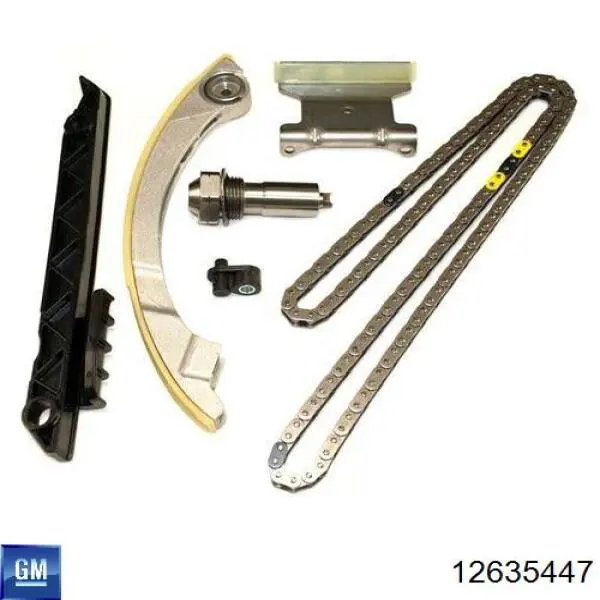 12635447 General Motors Cadeia do mecanismo de distribuição de gás, kit