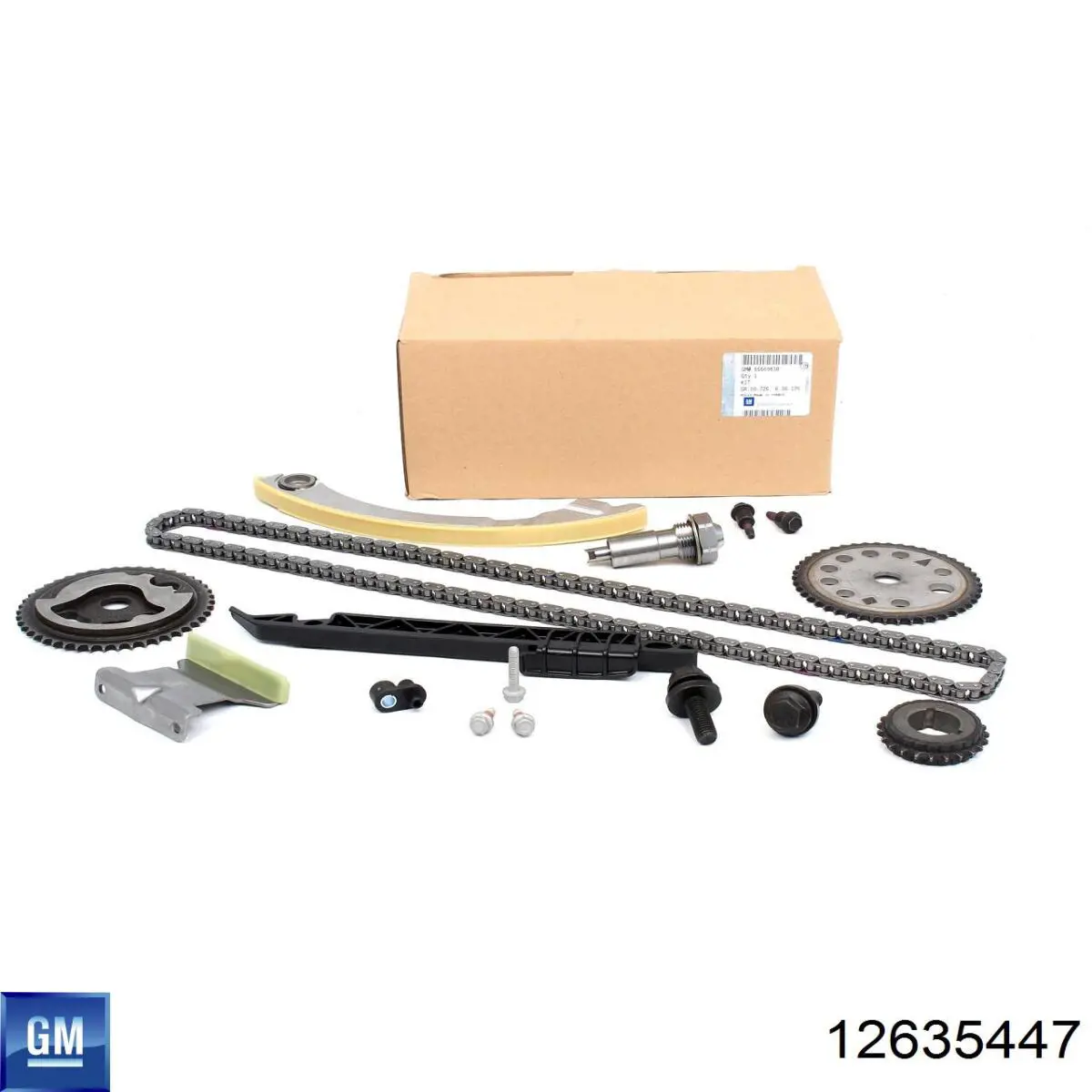 Compre 12635447 General Motors Cadeia do mecanismo de distribuição de gás, kit