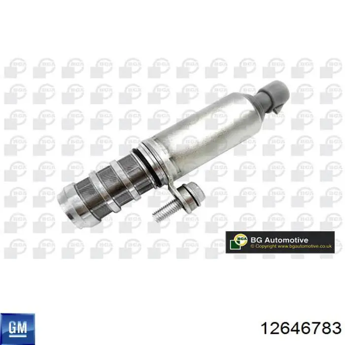 Compre 12646783 General Motors Válvula eletromagnética esquerda de posição (de fases) da árvore distribuidora