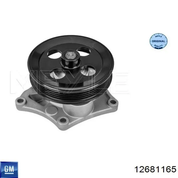 Compre 12681165 General Motors Bomba de água (bomba) de esfriamento