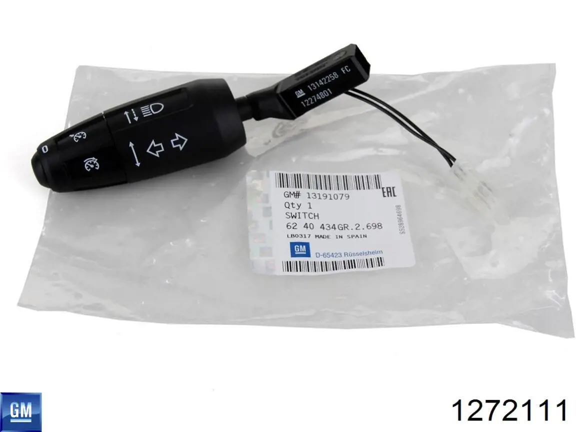 Compre 1272111 General Motors Limpa-pára-brisas do pára-brisas, kit de 2 un.
