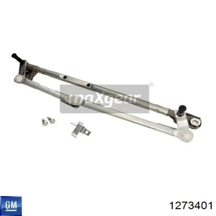 Trapézio de limpador pára-brisas 1273401 General Motors