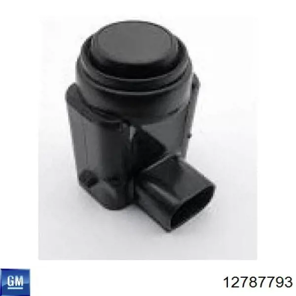 12787793 General Motors Sensor traseiro de sinalização de estacionamento (sensor de estacionamento)