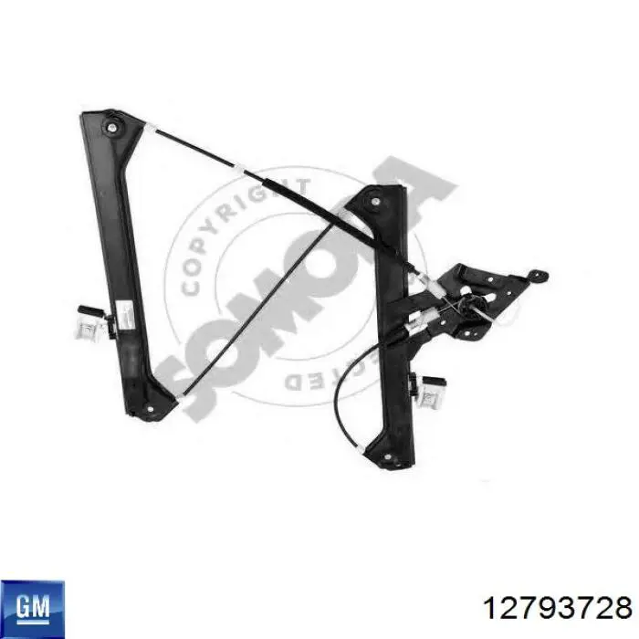 Mecanismo de acionamento de vidro da porta dianteira esquerda Miraglio 307331 preço, a partir de 111,15 USD