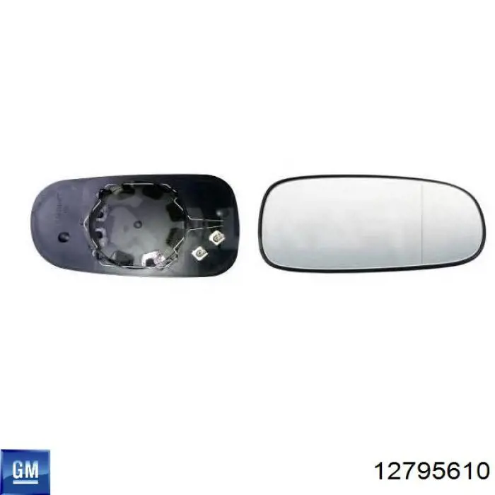 Compre 12795610 General Motors Elemento espelhado do espelho de retrovisão direito