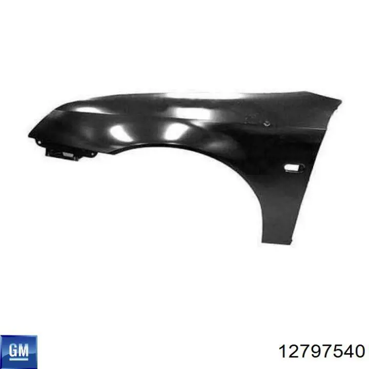 Pára-lama dianteiro esquerdo General Motors 12797540 preço, a partir de 137,01 USD