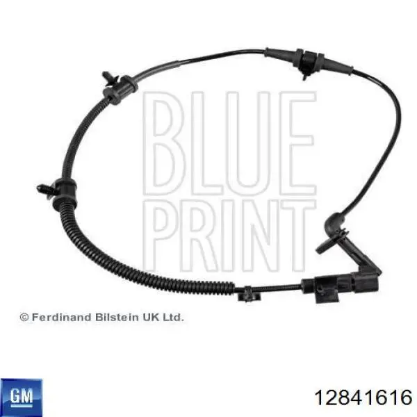 12841616 General Motors Sensor dianteiro de ABS