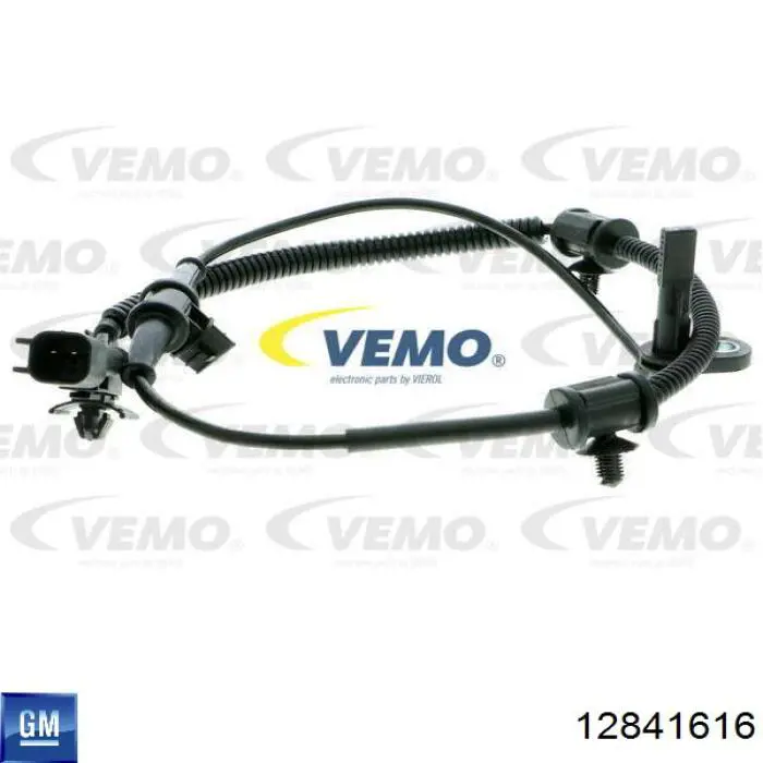 Sensor dianteiro de ABS 12841616 General Motors