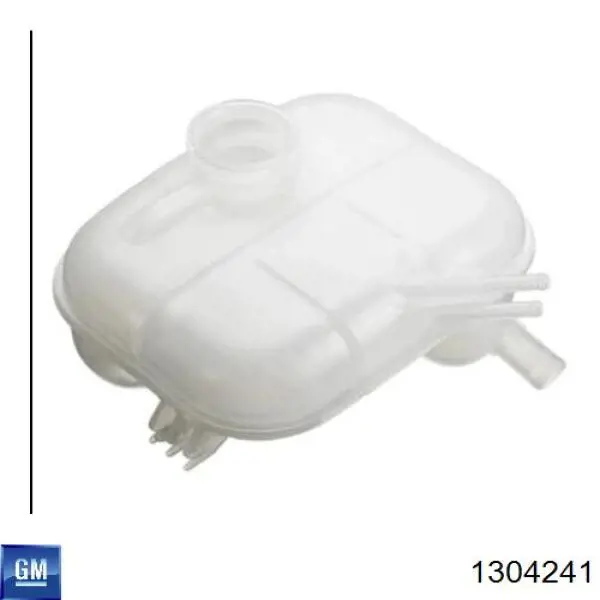 Compre 1304241 General Motors Tanque de expansão do sistema de esfriamento