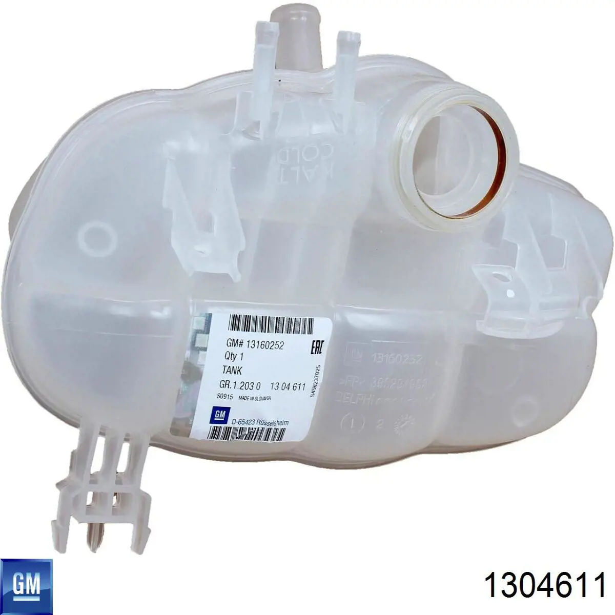 488343 Triclo Tanque de expansão do sistema de esfriamento
