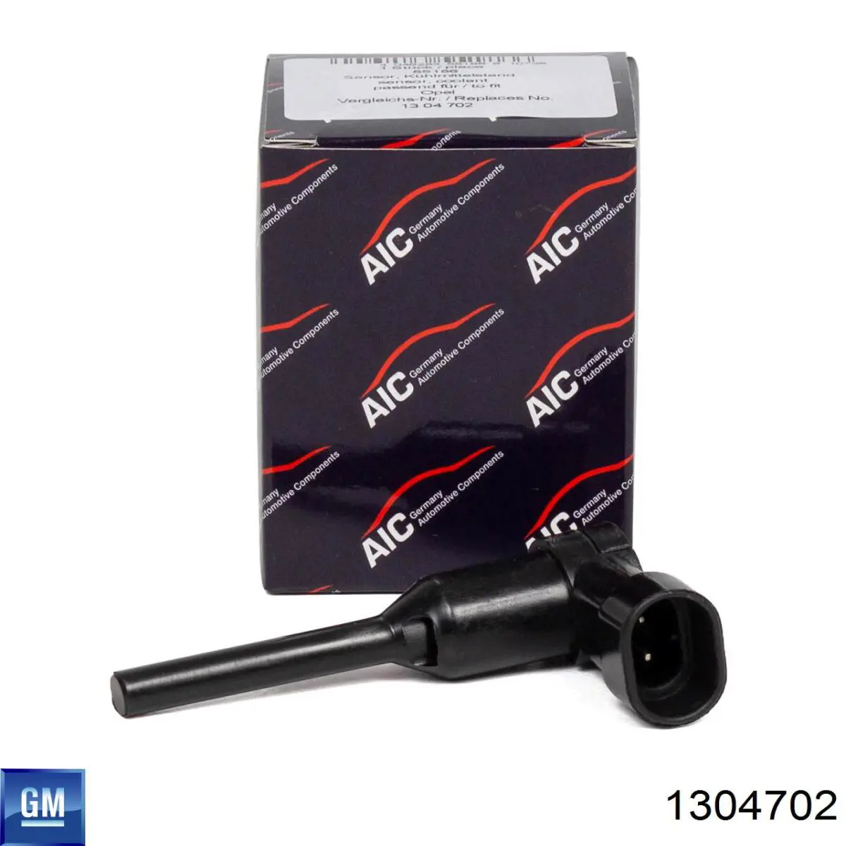 Sensor do nível do fluido de esfriamento no tanque General Motors 1304702
