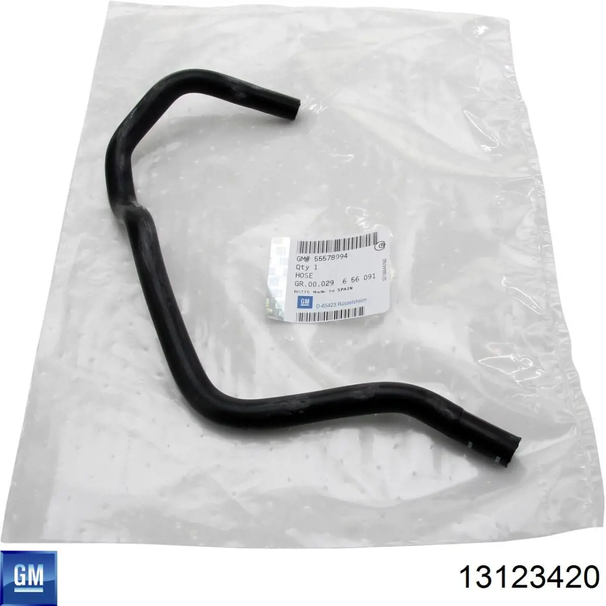 Compre 13123420 General Motors Mangueira do radiador de aquecedor (de forno), fornecimento