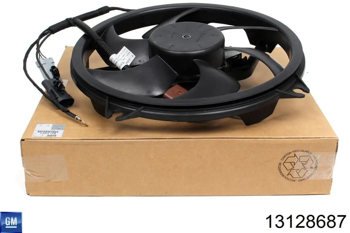 13128687 General Motors Motor de ventilador do sistema de esfriamento