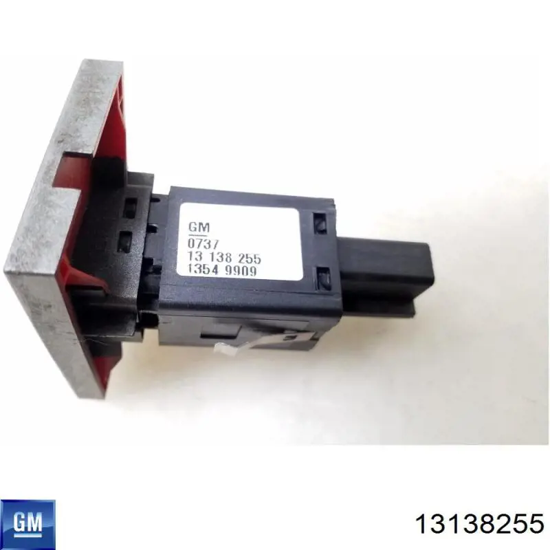 13138255 General Motors Botão de ativação do sinal de emergência