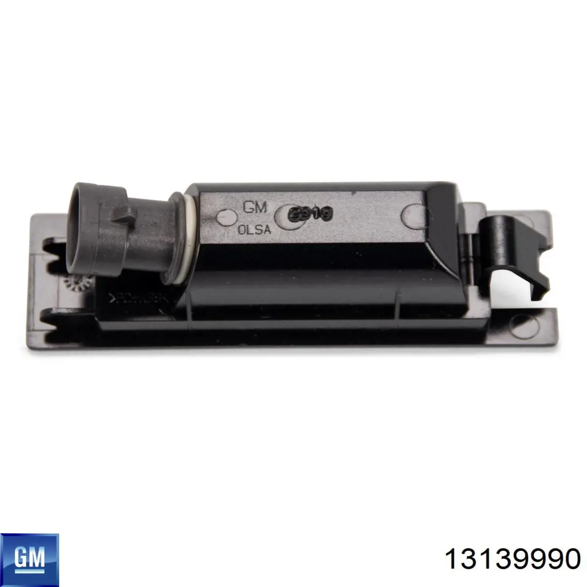 Compre 1217215 General Motors Lanterna da luz de fundo de matrícula traseira