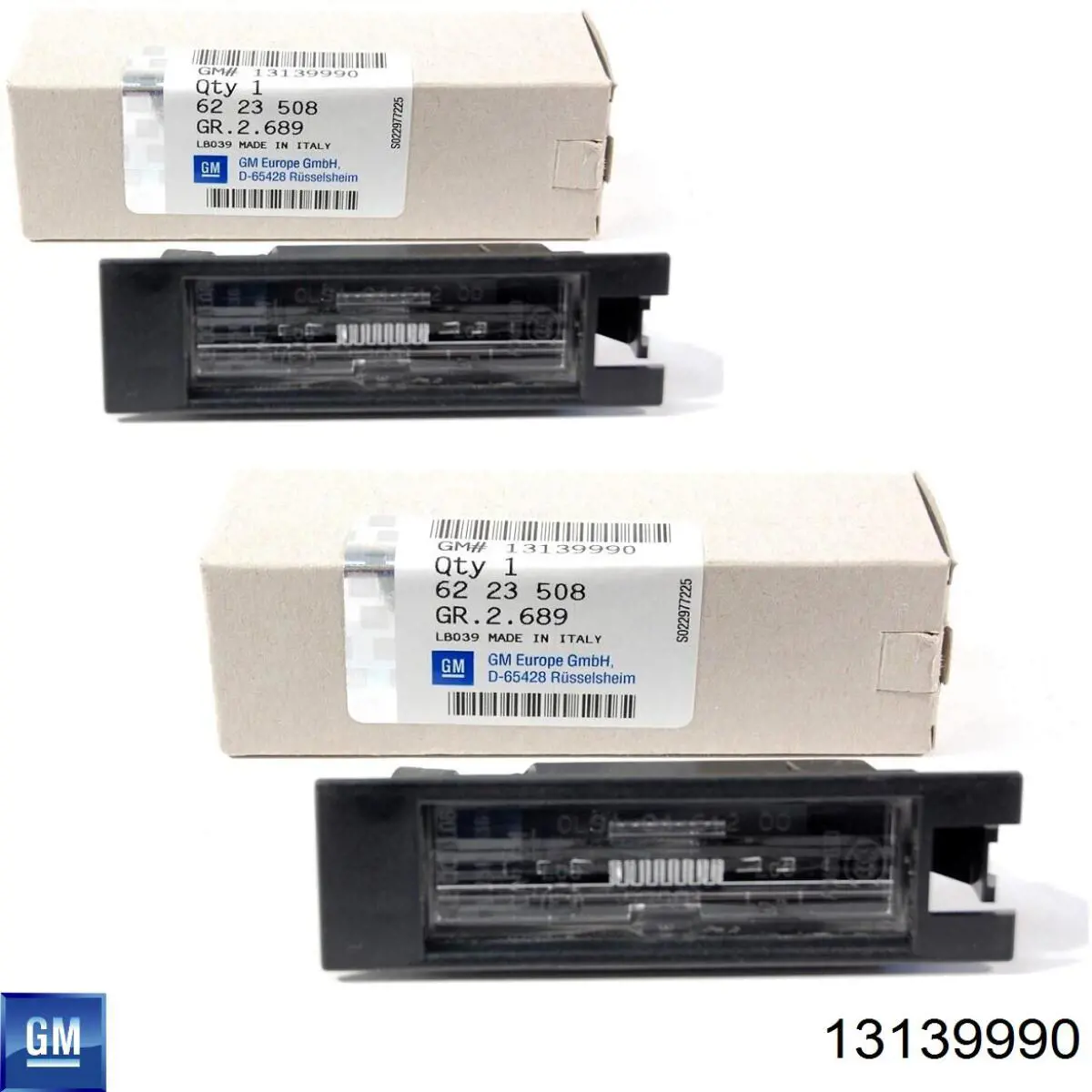 Lanterna da luz de fundo de matrícula traseira General Motors 1217215 preço, a partir de 13,42 USD