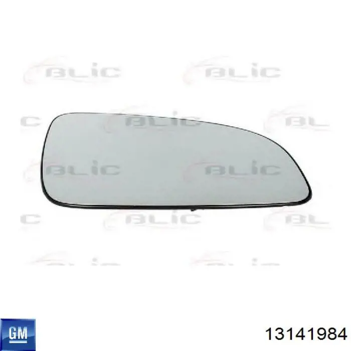 Compre 13141984 General Motors Elemento espelhado do espelho de retrovisão direito