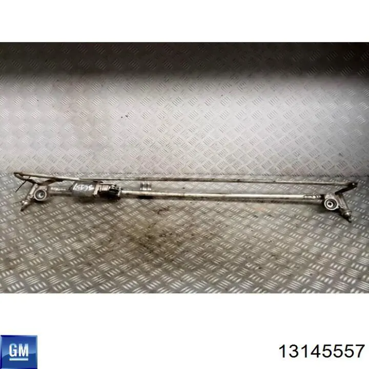 Trapézio de limpador pára-brisas General Motors 13145557
