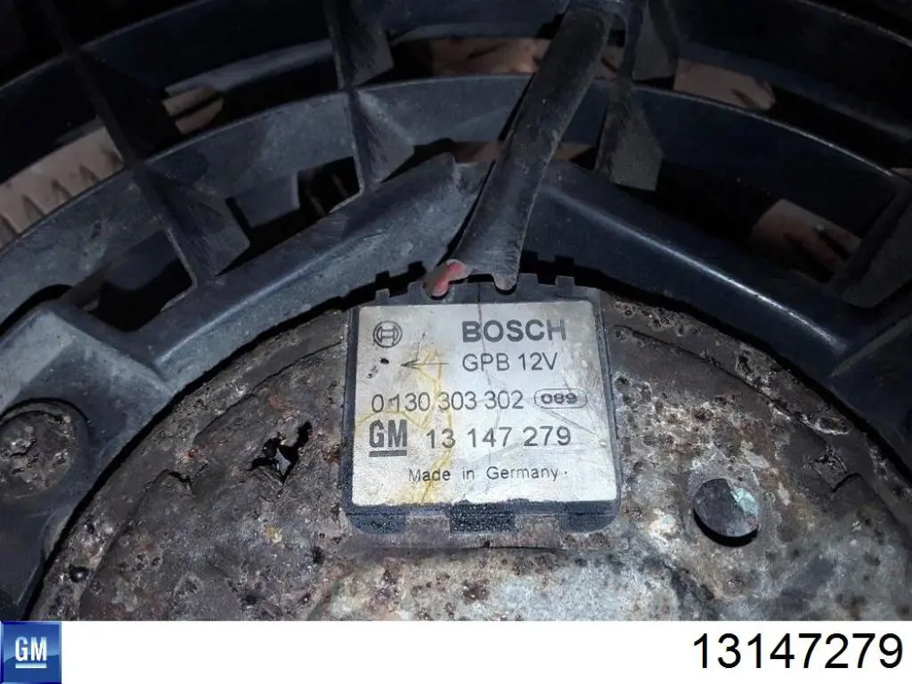 Ventilador elétrico de esfriamento montado (motor + roda de aletas) General Motors 13147279 preço, a partir de 44,50 USD