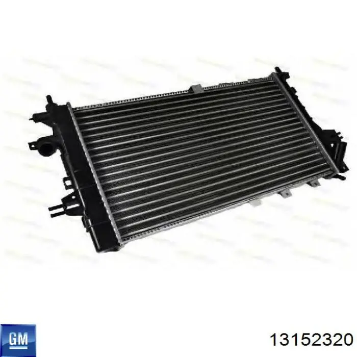 Radiador de esfriamento de motor General Motors 13152320 preço, a partir de 98,82 USD