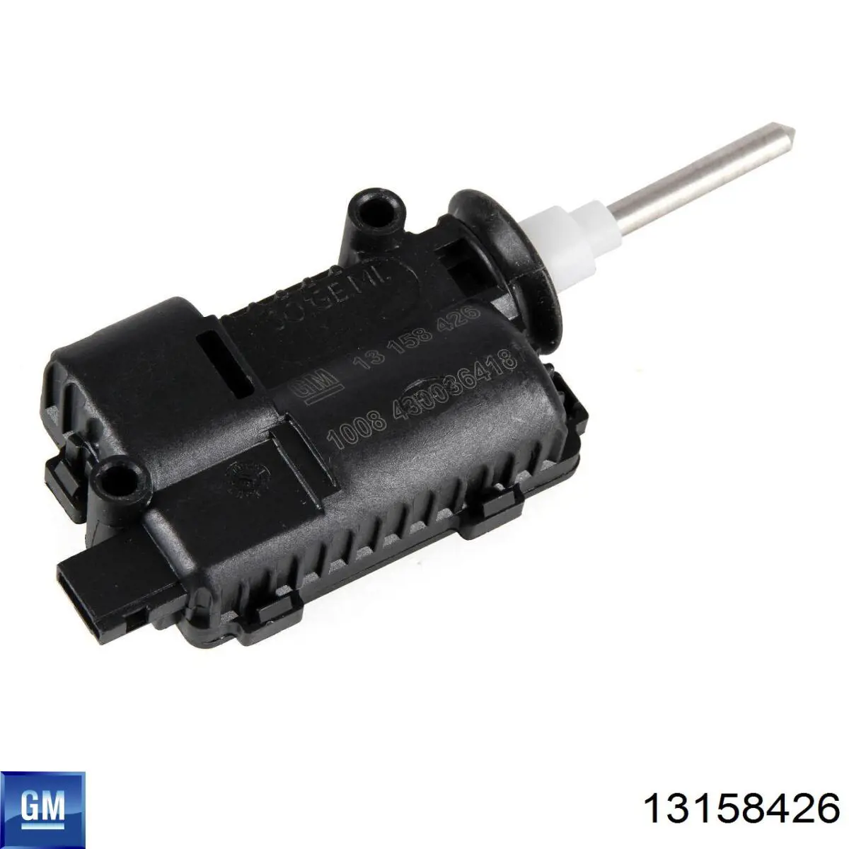 Motor acionador de abertura do alcapão de tanque General Motors 13158426