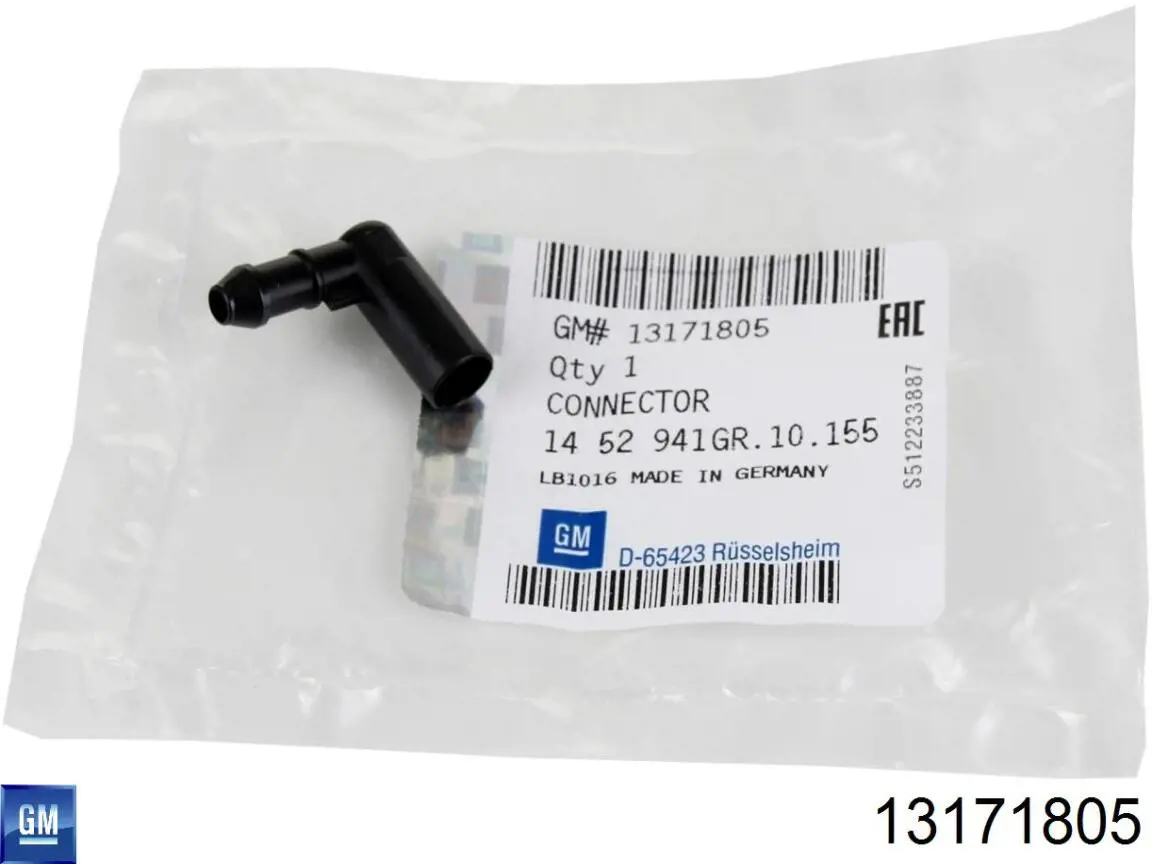 Válvula de retenção de fluido para lavador de pára-brisas General Motors 13171805 preço, a partir de 5,21 USD