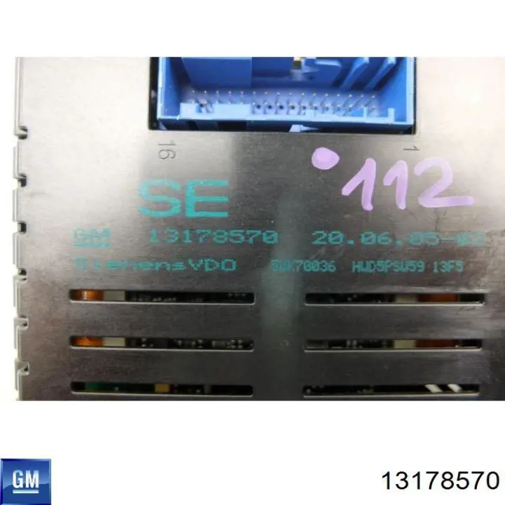13178570 General Motors Mostrador multifuncional