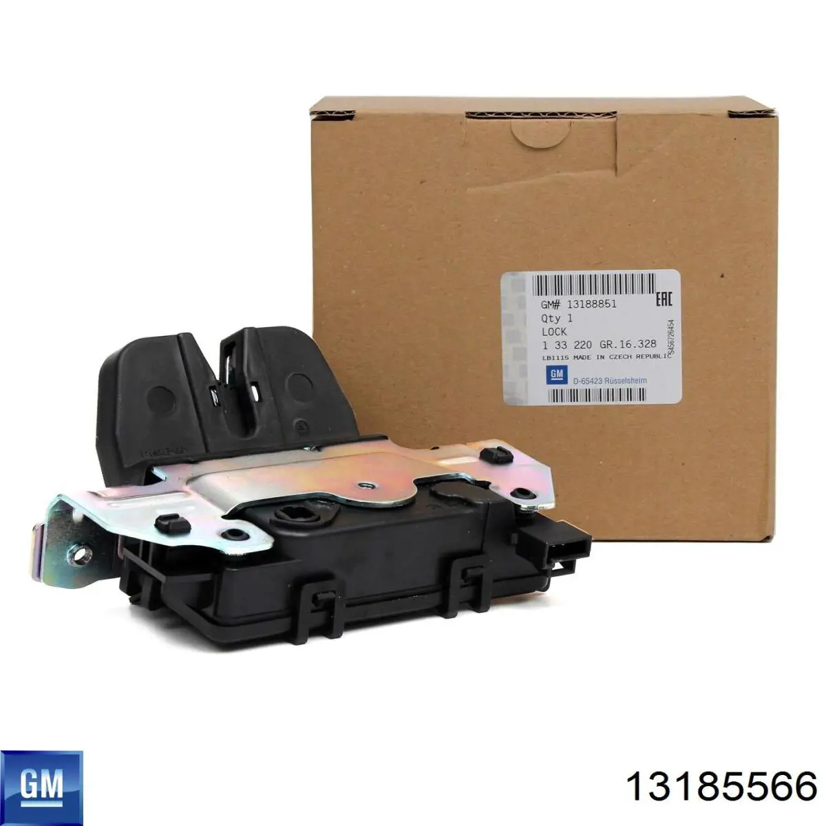 13185566 General Motors Fecho de tampa de porta-malas (de 3ª/5ª porta traseira)