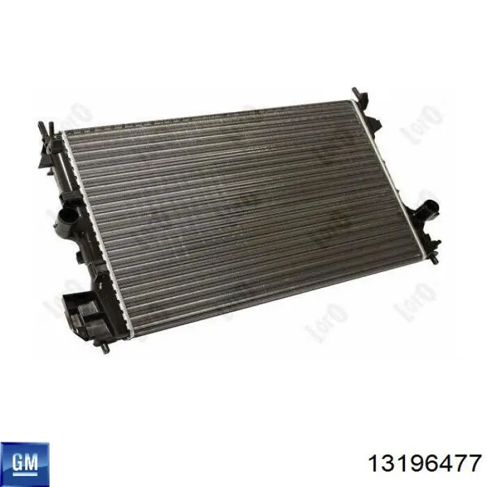 Radiador de esfriamento de motor General Motors 13196477 preço, a partir de 88,53 USD