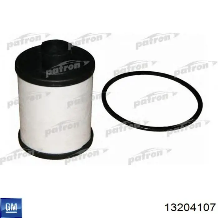 Caixa de filtro de combustível 13204107 General Motors